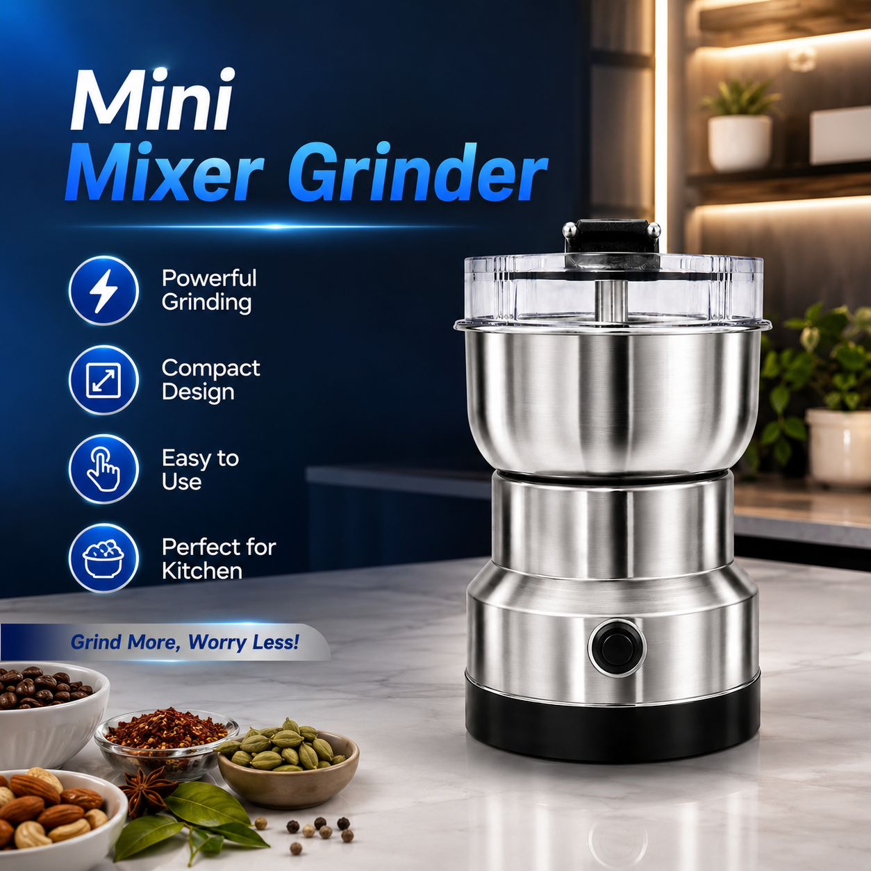 Mini Mixer Grinder